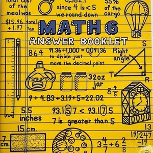 Teaching Textbook MATH 6 Answer Book, Greg Sabouri